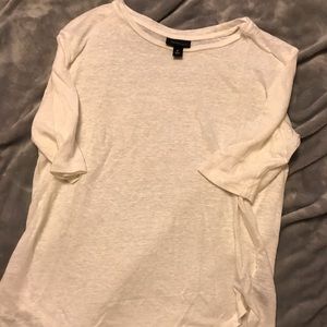 Who What Wear Burn Out Tee